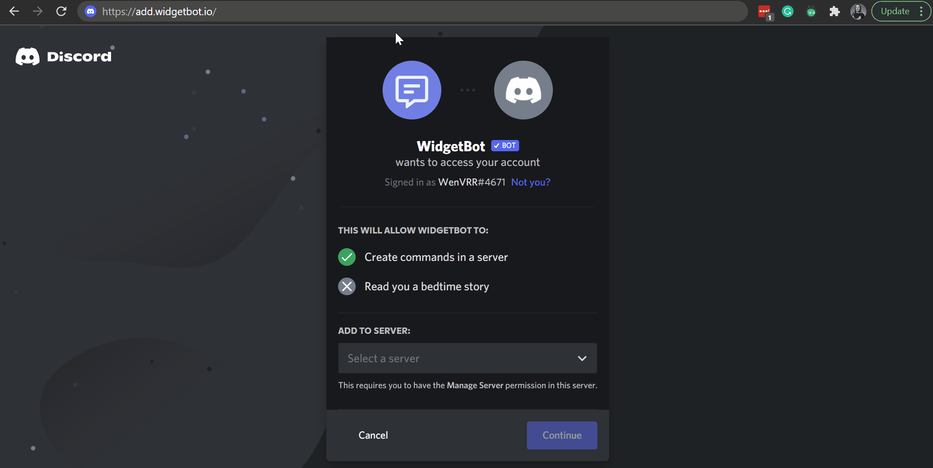 Integrations: Integrate Discord on your event