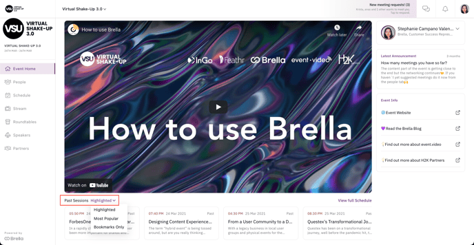 new brella home page