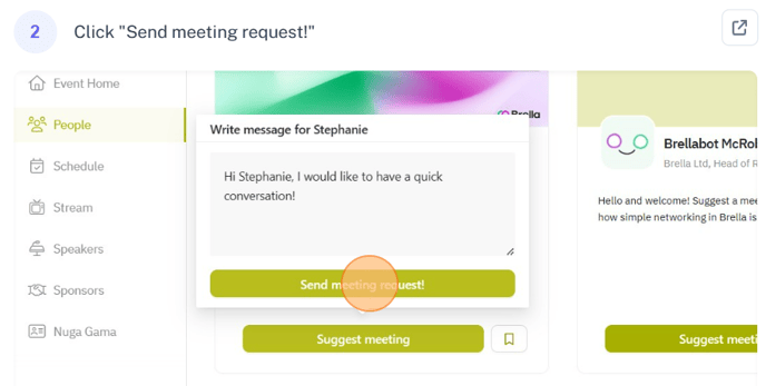 Send request